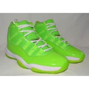 Nike Air Jordan 11 Retro Volt Green Men’s Size 8 White Sole Rare